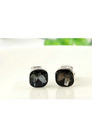 Stud Earrings Women's Alloy Earring Cubic Zirconia