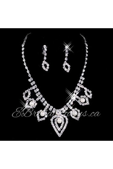 Jewelry Set Women's Anniversary / Wedding / Engagement / Birthday / Party / Special Occasion Jewelry Sets AlloyImitation Pearl /