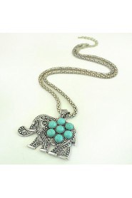 Women's Alloy Necklace Party/Daily Turquoise