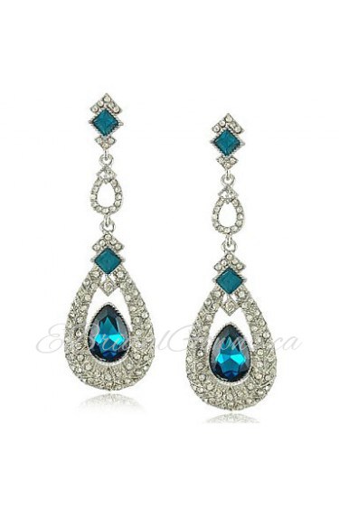 Earring Wedding New Party Jewelry Brincos New pendientes Crystal Very long earrings Brincos (More Colors)