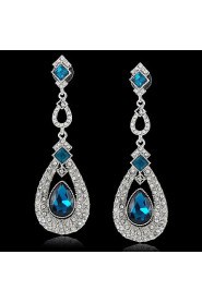 Earring Wedding New Party Jewelry Brincos New pendientes Crystal Very long earrings Brincos (More Colors)