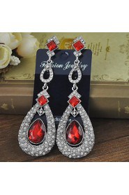 Earring Wedding New Party Jewelry Brincos New pendientes Crystal Very long earrings Brincos (More Colors)