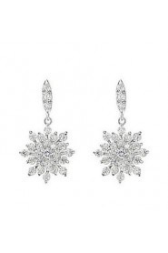 Drop Earrings Women's Alloy Earring Cubic Zirconia