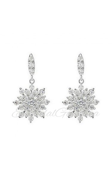 Drop Earrings Women's Alloy Earring Cubic Zirconia