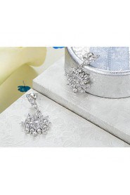 Drop Earrings Women's Alloy Earring Cubic Zirconia