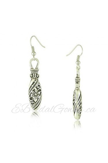 Drop Earrings Women's Silver Earring