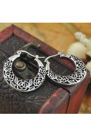 Vintage Jewelry Earrings Bohemian Tibetan Silver Earrings (More Colors)