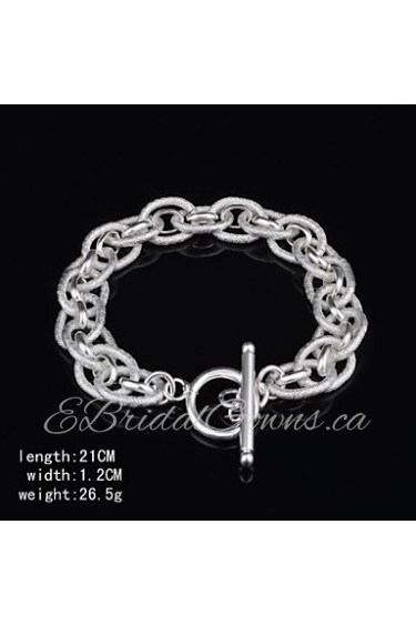 Fashion Sterling Silver Women's Bracelet