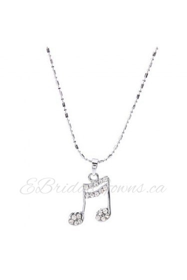 Women's Alloy Necklace Daily/Causal Crystal