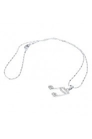 Women's Alloy Necklace Daily/Causal Crystal