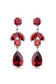 Drop Earrings Couples'/Kid's/Women's Cubic Zirconia Earring Cubic Zirconia