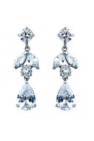 Drop Earrings Couples'/Kid's/Women's Cubic Zirconia Earring Cubic Zirconia