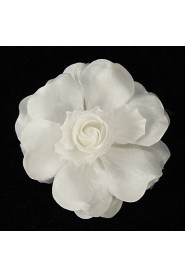 Elegant Satin With Tulle Women's Corsage Brooch