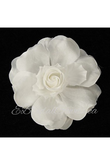Elegant Satin With Tulle Women's Corsage Brooch