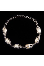 Women's Chain Bracelet Alloy Pearl