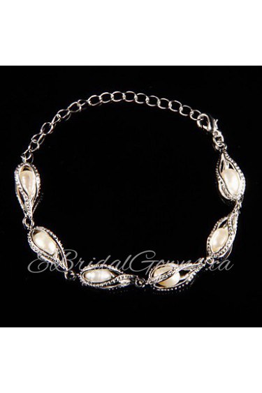 Women's Chain Bracelet Alloy Pearl