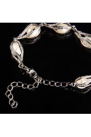 Women's Chain Bracelet Alloy Pearl