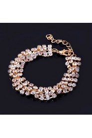 Women's Fashion Bracelet Alloy Rhinestone