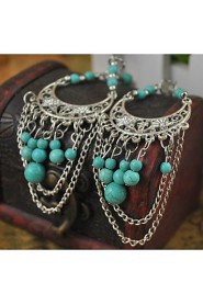 Drop Earrings Women's Alloy Earring Turquoise