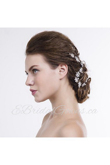 Women Alloy Head Chain With Rhinestone Wedding/Party Headpiece