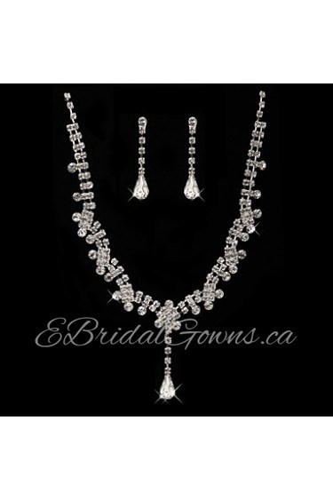 Jewelry Set Women's Anniversary / Wedding / Engagement / Birthday / Special Occasion Jewelry Sets Cubic Zirconia / Alloy Cubic Zirconia