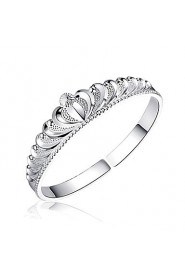 Fashion Sterling Silver Plated Bangle Women's Bracelet