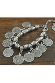 New Vintage Jewelry Antique Silver Coin Bracelet