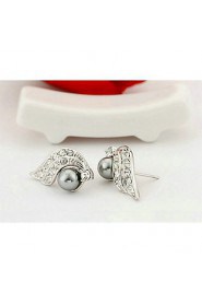 Stud Earrings Women's Alloy Earring Cubic Zirconia