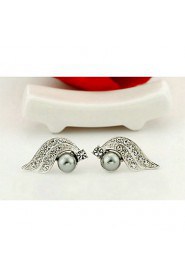 Stud Earrings Women's Alloy Earring Cubic Zirconia