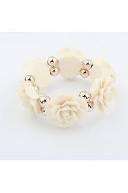 Lucky Star Women's Fashion Ball Flower Bracelet More Colors