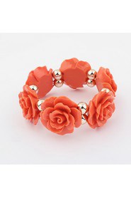 Lucky Star Women's Fashion Ball Flower Bracelet More Colors