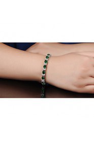 Women's Chain Bracelet Alloy Cubic Zirconia