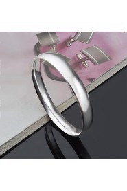 Women's Cuff Bracelet Silver Non Stone