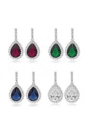 Drop Earrings Women's Cubic Zirconia Earring Cubic Zirconia