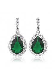 Drop Earrings Women's Cubic Zirconia Earring Cubic Zirconia