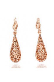 Gold Plated With Women's Drop Earrings(More Colors)