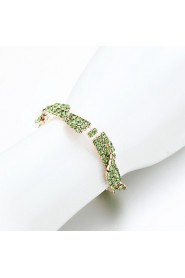 Women's Chain / Tennis Bracelet Alloy Rhinestone