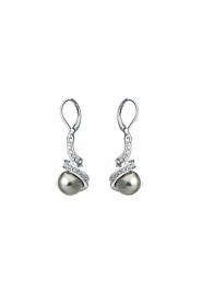 Drop Earrings Women's Alloy Earring Imitation Pearl