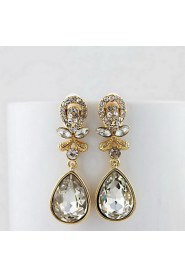 Drop Earrings Women's Alloy Earring Rhinestone