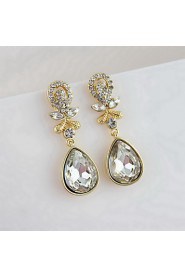 Drop Earrings Women's Alloy Earring Rhinestone