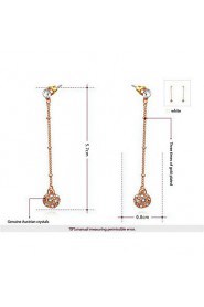 Drop Earrings Women's Alloy Earring Cubic Zirconia