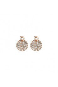 Hoop Earrings Women's Alloy Earring Imitation Pearl