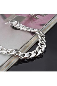 Fashion Sterling Silver Men's Bracelet