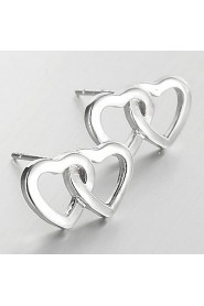 Stud Earrings Women's Sterling Silver Earring