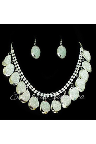 Jewelry Set Women's Anniversary / Wedding / Engagement / Birthday / Gift / Party / Special Occasion Jewelry Sets Alloy Non StoneNecklaces