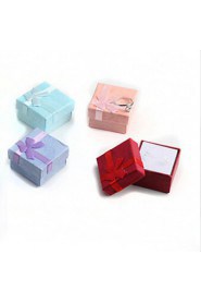 4*4*2.5CM Ring /Earrings/ Jewelry Boxes 1pc