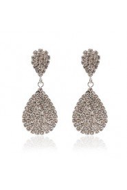 18K Gold Plated Crystal Fashion Earrings