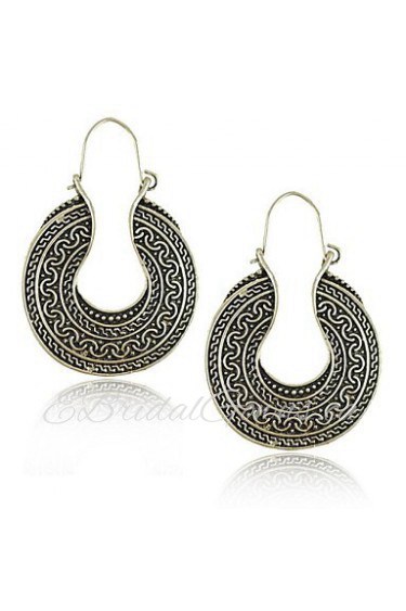 New Vintage Style Antique Silver brincos pendientes earrings for women