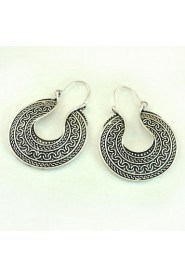 New Vintage Style Antique Silver brincos pendientes earrings for women