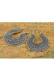 New Vintage Style Antique Silver brincos pendientes earrings for women